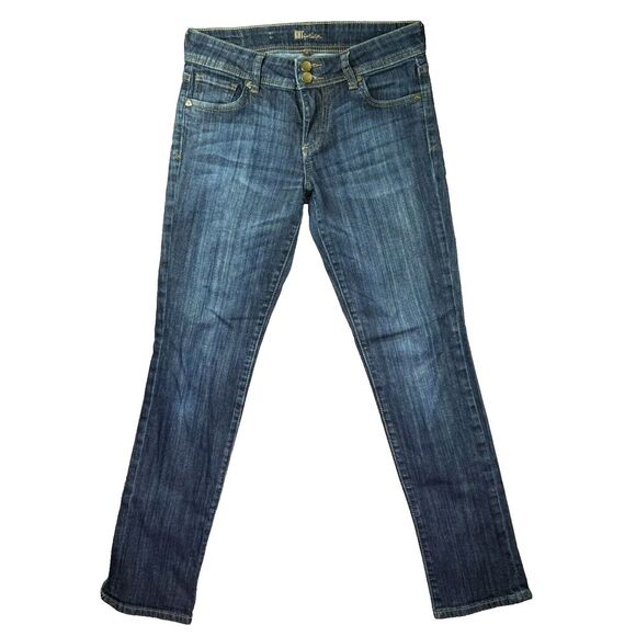 Kut from the Kloth Jeans Womens 2 Stretch Diana Skinny Jeans KP398MA1 Dark Wash - Picture 1 of 15